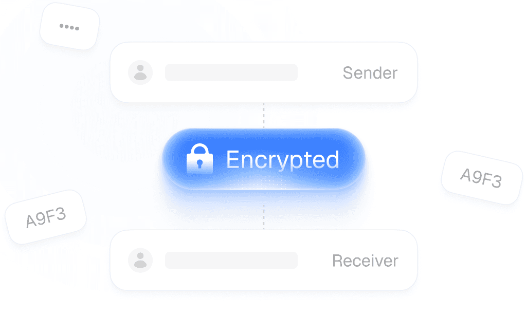 Secure asset management panel with encrypted storage and access control indicators