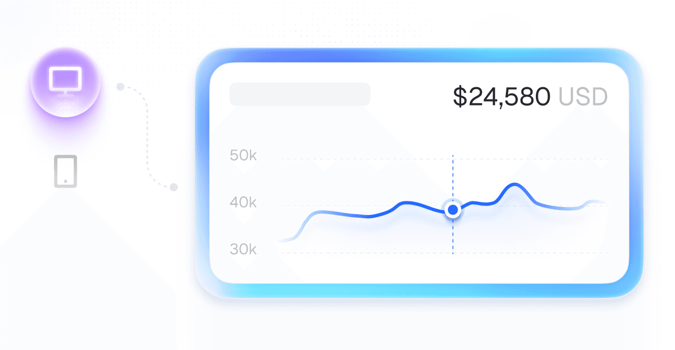 Responsive client portal across mobile and desktop